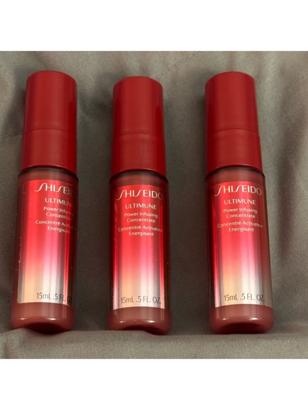 Shiseido Ultimune Power Infusing Concentrate Trio - Red